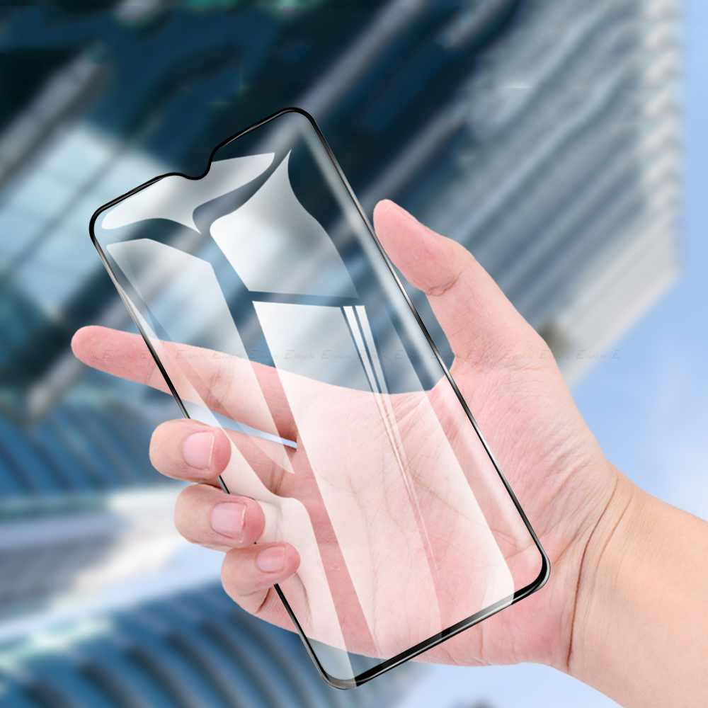 BAKEEY-9H-Anti-explosion-Full-Coverage-Full-Gule-Tempered-Glass-Screen-Protector-for-Realme-5-Pro-1623202-9
